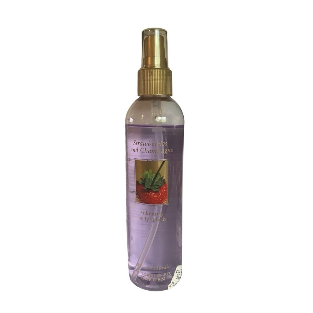 VTG Victorias Secret Garden Strawberries And Champagne ORIGINAL Body Splash 8oz
